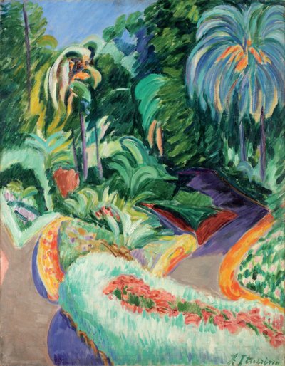 Zahrada, cca 1913-1919 od Francisco Iturrino