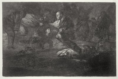 193-0082314 Pohřební hádanka, deska 18 „Přísloví“ od Francisco Jose de Goya y Lucientes