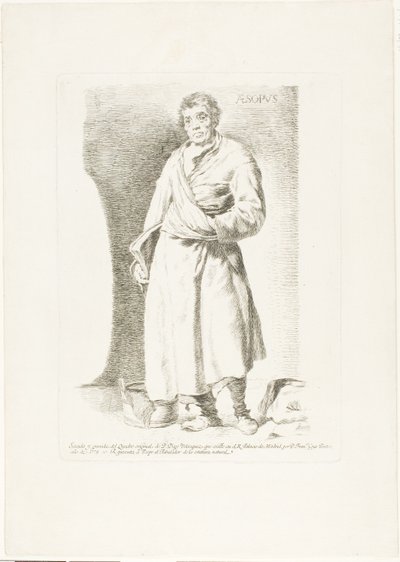 Ezop od Francisco Jose de Goya y Lucientes
