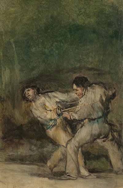 Souboj od Francisco Jose de Goya y Lucientes