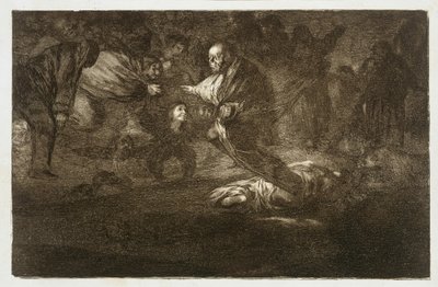 Bůh je stvoří a oni se sejdou, Los Proverbios 18 od Francisco Jose de Goya y Lucientes