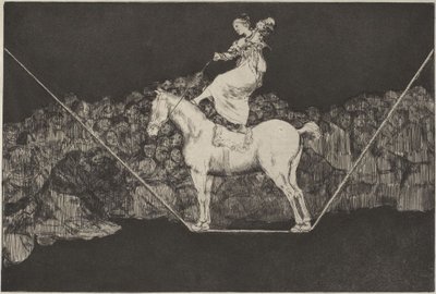 Disparate Puntual (Pošetilá přesnost) od Francisco Jose de Goya y Lucientes