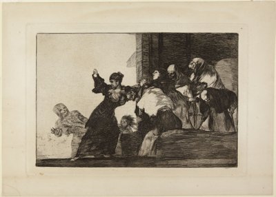 Disparate pobre (Chudá pošetilost, aneb Dvě hlavy jsou lepší než jedna), deska č. 11 ze série Los Disparates (Pošetilosti) od Francisco Jose de Goya y Lucientes