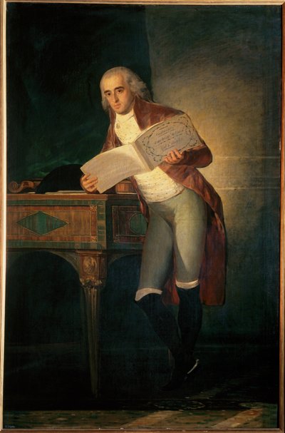 Don Jose Alvarez de Toledo y Gonzaga, Marques de Villafranca y Duque de Alba (malba na plátně) od Francisco Jose de Goya y Lucientes