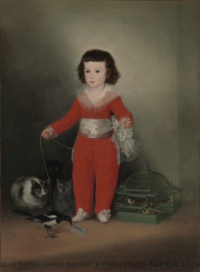 Don Manuel Osorio Manrique de Zuniga (1784-92) od Francisco de Goya