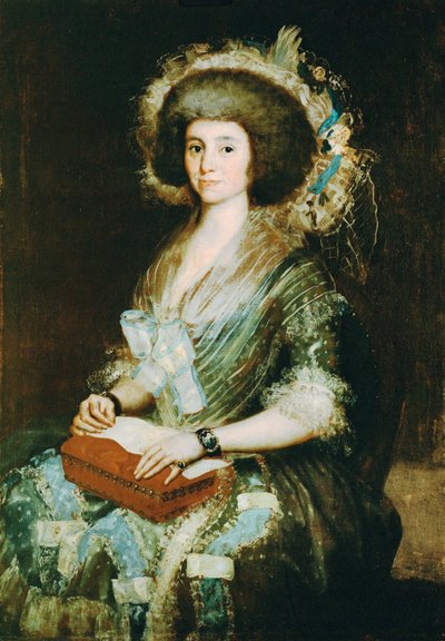 Dona Isabel Lobos de Porcel (olej na plátně) od Francisco Jose de Goya y Lucientes