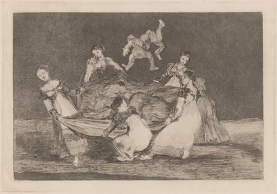 Ženské bláznovství od Francisco Jose de Goya y Lucientes