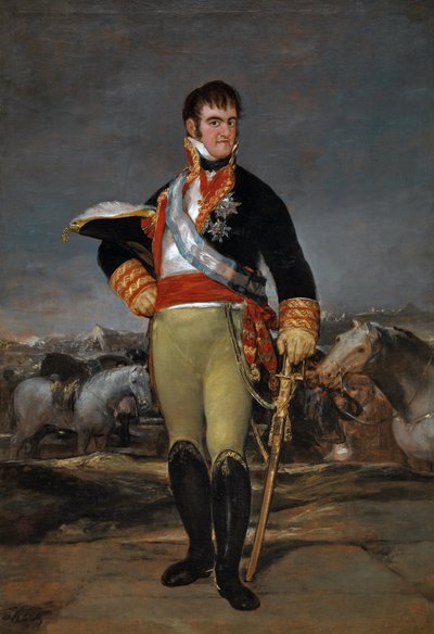 Ferdinand VII (1815) (olej na plátně) od Francisco Jose de Goya y Lucientes