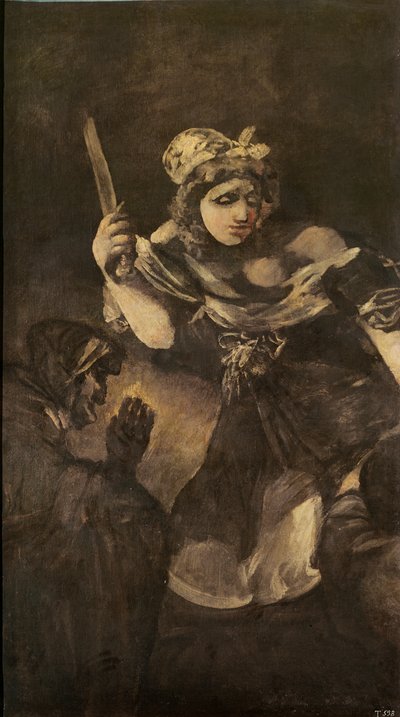 Judith a Holofernes (olej na plátně) od Francisco Jose de Goya y Lucientes