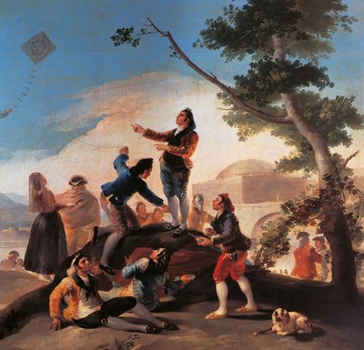 papírový drak od Francisco Jose de Goya y Lucientes