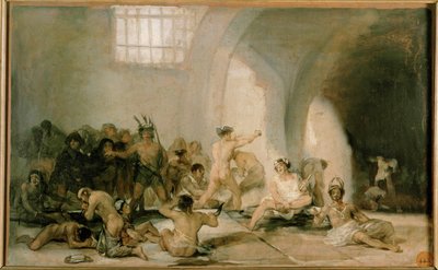 Blázinec (malba na plátně) od Francisco Jose de Goya y Lucientes