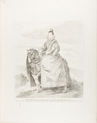 Markéta Rakouská od Francisco Jose de Goya y Lucientes