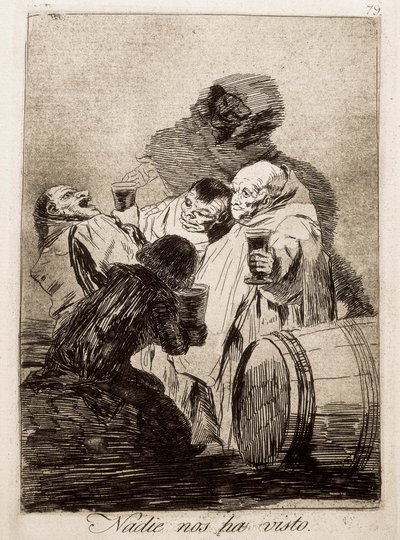 nikdo nás neviděl od Francisco de Goya