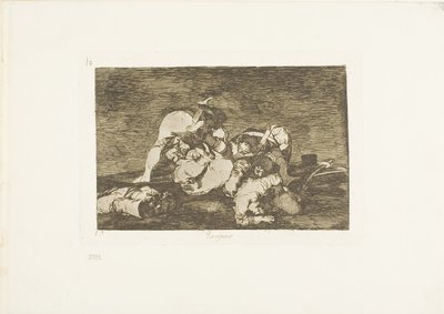 Ani tyhle, deska deset z The Disasters of War od Francisco Jose de Goya y Lucientes