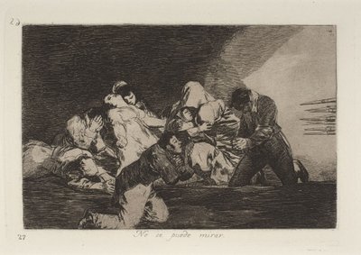 Nelze se dívat od Francisco Jose de Goya y Lucientes
