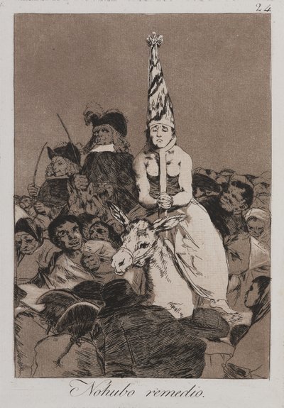 S tím se nedalo nic dělat (Nohubo remedio) od Francisco de Goya