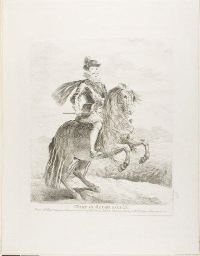 Filip III od Francisco Jose de Goya y Lucientes