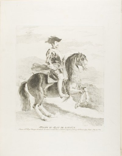 Filip V od Francisco Jose de Goya y Lucientes