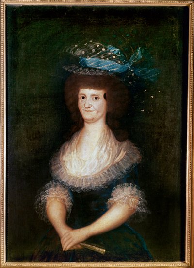 Královna Marie Luisa Tereza Parmská, španělská královna a manželka Karla IV. (malba na plátně) od Francisco Jose de Goya y Lucientes