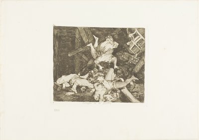 Ravages of war, deska 30 z The Disasters of War od Francisco Jose de Goya y Lucientes