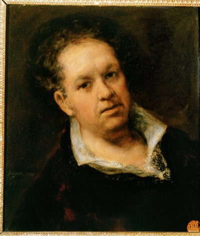 Autoportrét ... (malba na plátně) od Francisco Jose de Goya y Lucientes