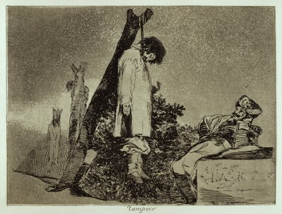 Ani to ne (Hrůzy války 36) od Francisco Jose de Goya y Lucientes