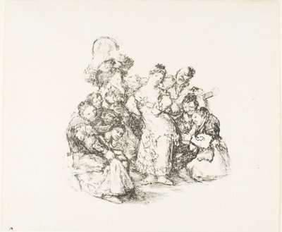 Andaluský tanec od Francisco Jose de Goya y Lucientes