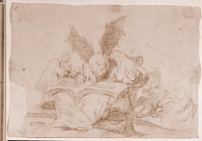 The Disasters of War: Against the common good (přípravná kresba od Francisco de Goya