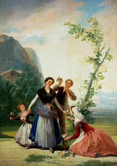 Květinářství nebo jaro od Francisco de Goya
