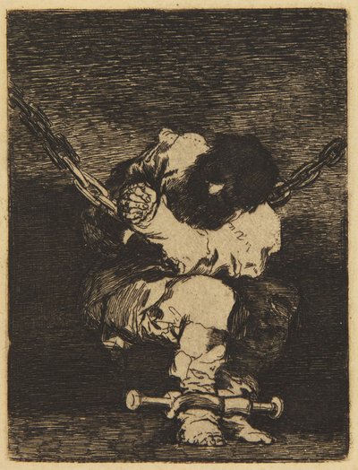 Malý vězeň (Delteil XIV, č. 31; Harris 26) od Francisco Jose de Goya y Lucientes