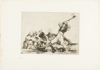To samé, deska tři z The Disasters of War od Francisco Jose de Goya y Lucientes