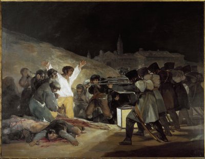 Třetí květen 1808 - olej na cnavas od Francisco Jose de Goya y Lucientes