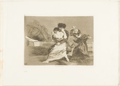 Nelíbí se jim to, deska 9 z knihy Válečné katastrofy od Francisco Jose de Goya y Lucientes