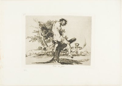 Tohle je horší, deska 37 z The Disasters of War od Francisco Jose de Goya y Lucientes