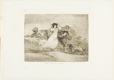 Co je to Hubbub?, deska 65 z The Disasters of War od Francisco Jose de Goya y Lucientes