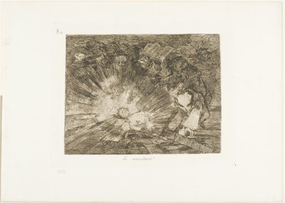 Will She Rise Again?, deska 80 z The Disasters of War od Francisco Jose de Goya y Lucientes