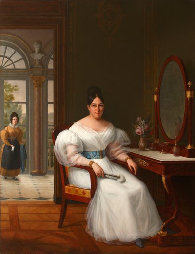 Carmen Moreno, markýza de las Marismas del Guadalquivir od Francisco Lacoma y Fontanet