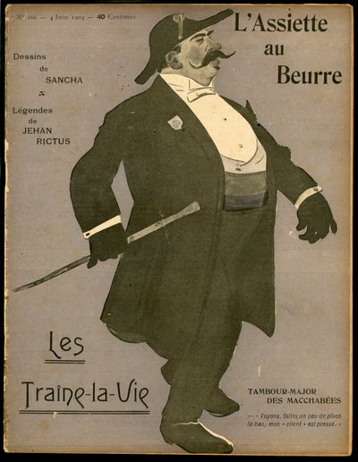 Obálka “”The Butter Tale””, číslo 166, Satirique en Colors od Francisco Sancha y Lengo