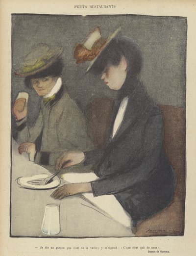 Ilustrace pro Le Rire od Francisco Sancha y Lengo
