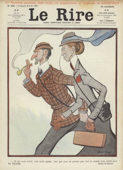 Ilustrace pro Le Rire od Francisco Sancha y Lengo