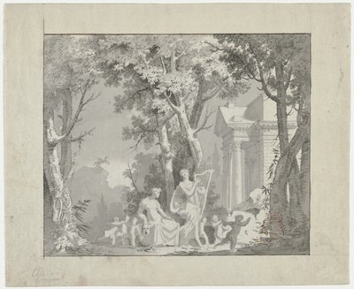 Klasická scéna, 1775-1800. od Francisco Vieira