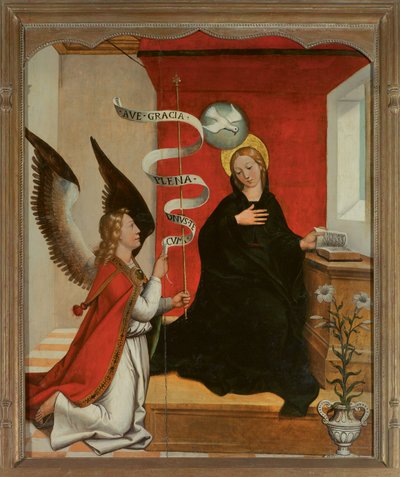 Zvěstování od Francisco de Comontes