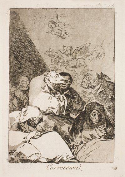 Hněv od Francisco de Goya
