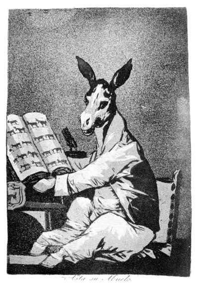 Až k jeho dědovi, 1799 od Francisco de Goya