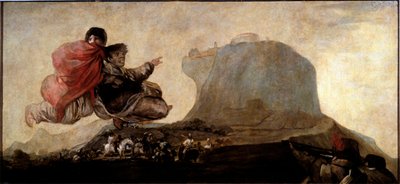 Asmodeus (olej na plátně od Francisco de Goya