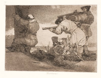 Barbare! (38) od Francisco de Goya