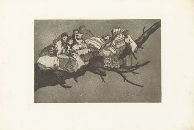 směšná pošetilost Nesourodý výsměch Los Disparates (The follies) (název série) Los Proverbios (The Proverbs) (název série) od Francisco de Goya