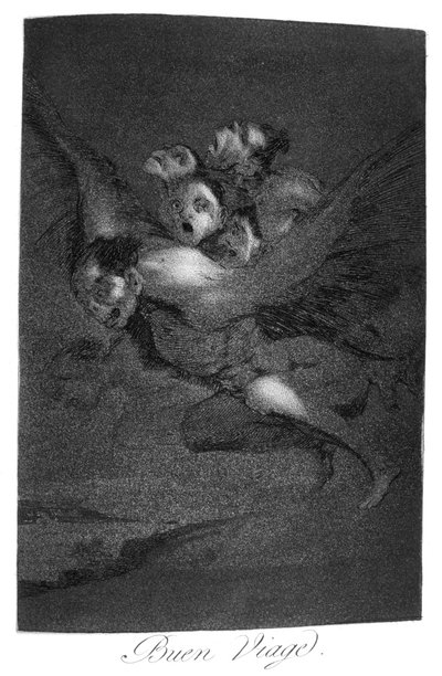 Bon Voyage, 1799 od Francisco de Goya