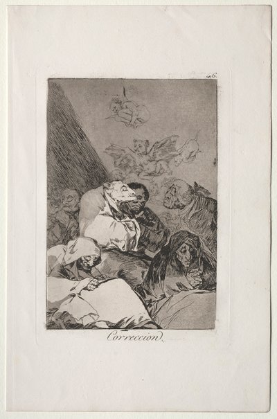 Caprichos: Oprava. od Francisco de Goya
