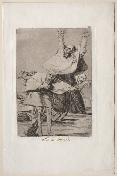 Caprichos: Je čas od Francisco de Goya